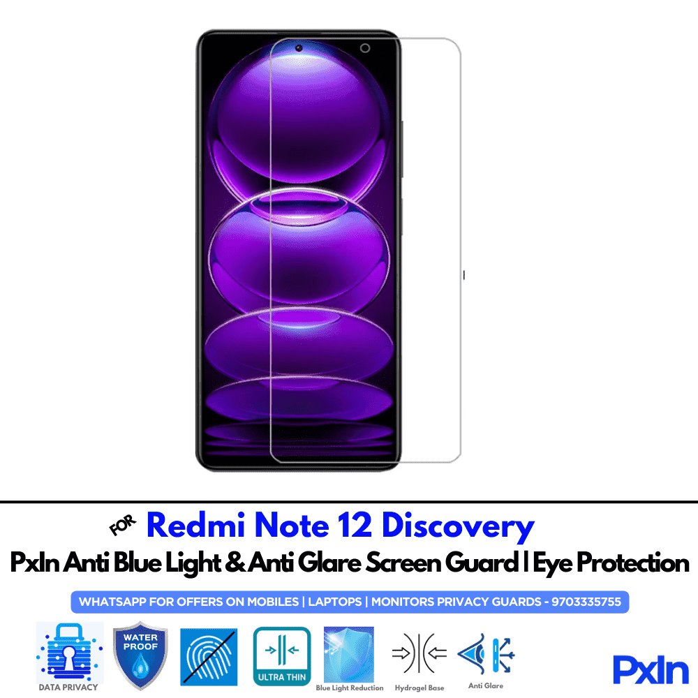 Redmi Note 12 Discovery Mobile Anti Bluelight Screen Guard