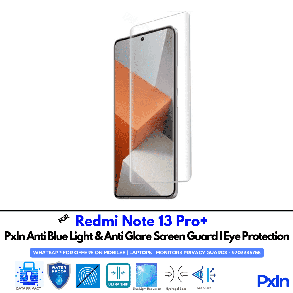 Redmi Note 13 Pro+ Mobile Anti Bluelight Screen Guard