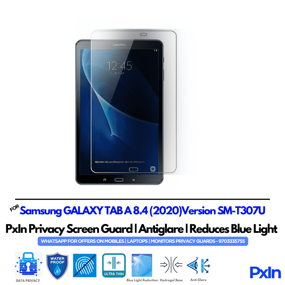 Samsung GALAXY TAB A 8.4 (2020)Version SM-T307U Privacy Screen Guard