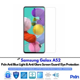 Samsung Galax A52 Mobile Anti Bluelight Screen Guard
