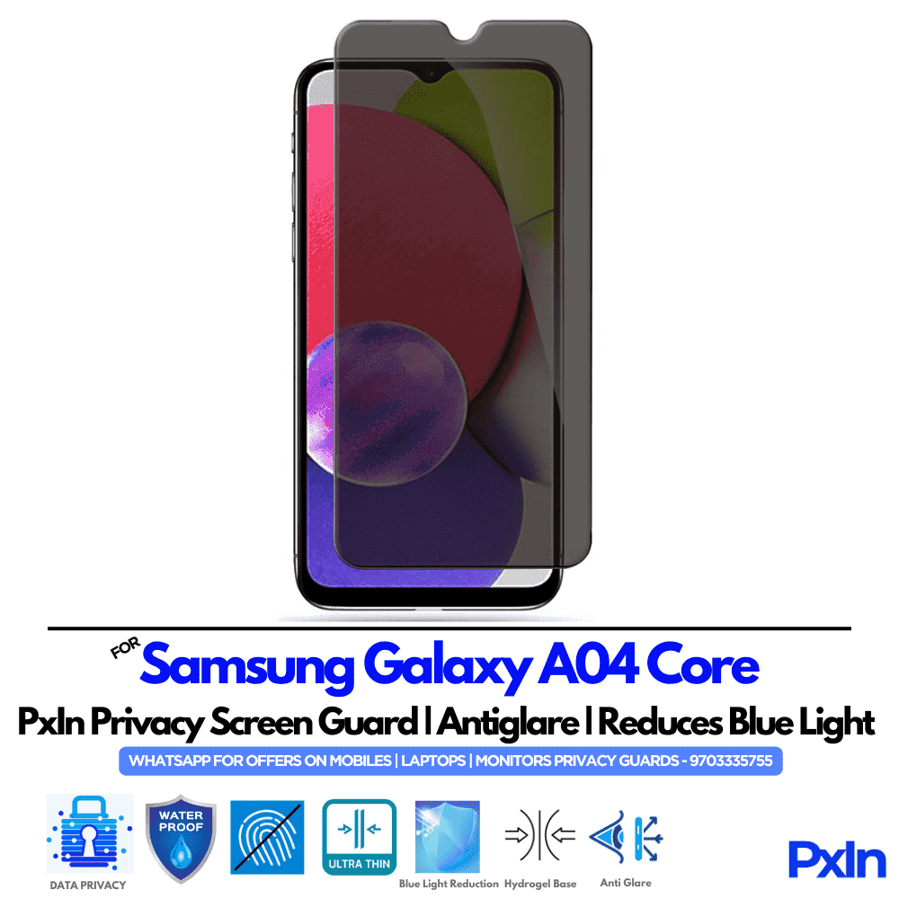 Samsung Galaxy A04 Core Privacy Screen Guard