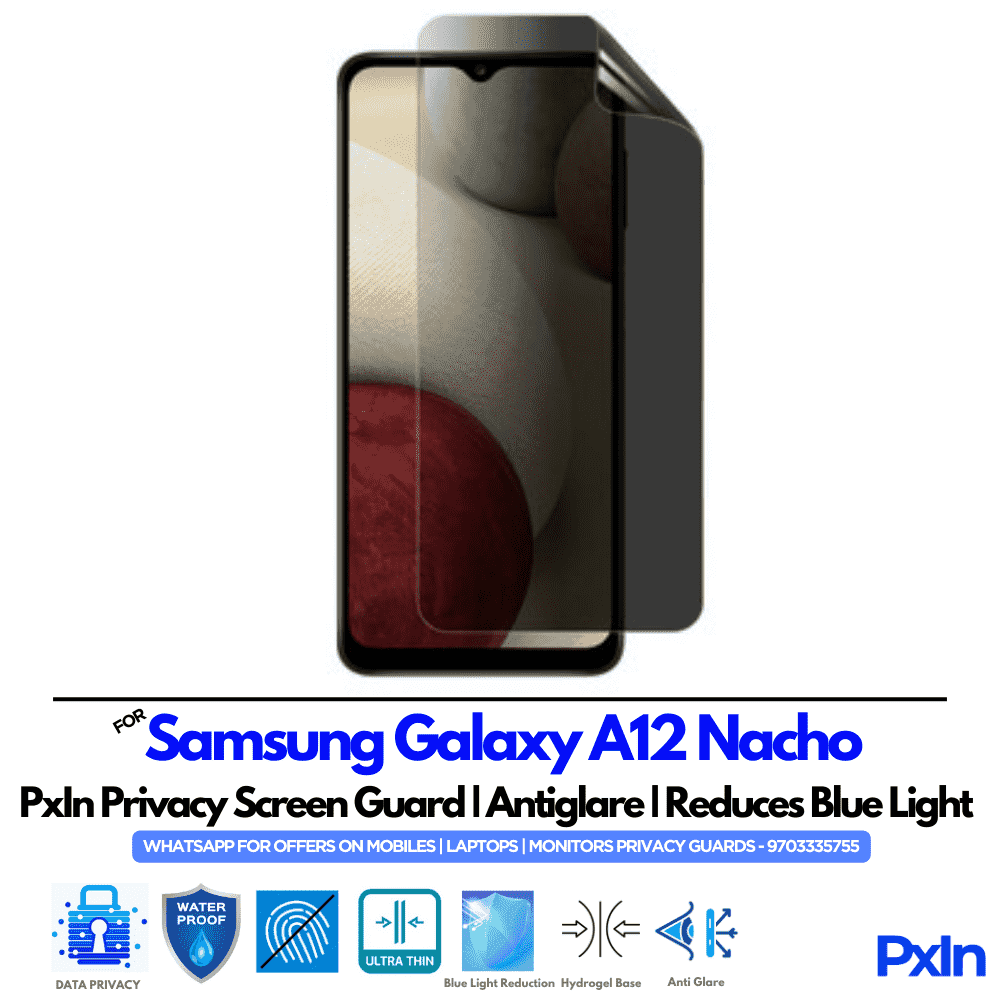 Samsung Galaxy A12 Nacho Mobile Privacy Screen Guard