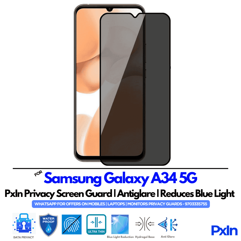 Samsung Galaxy A34 5G Mobile Privacy Screen Guard