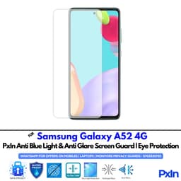 Samsung Galaxy A52 4G Mobile Anti Bluelight Screen Guard