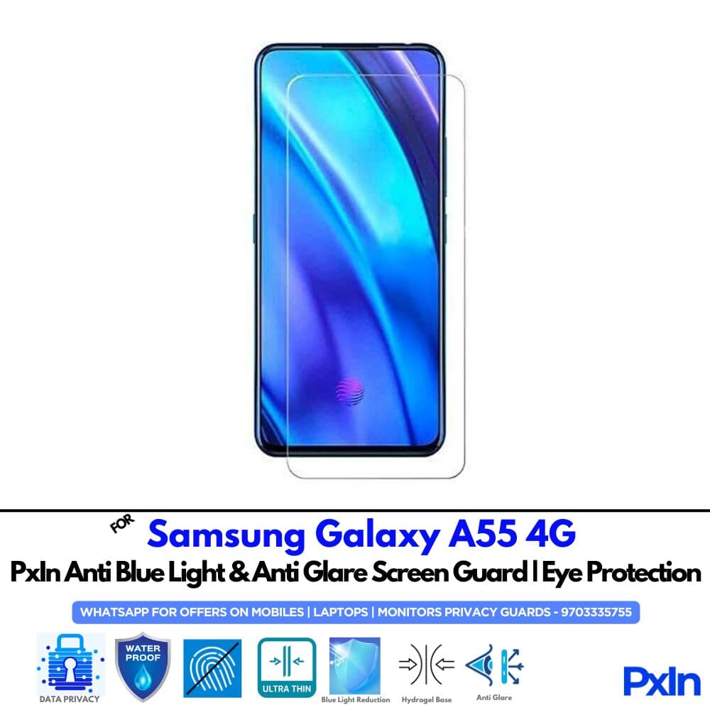 Samsung Galaxy A55 4G Mobile Anti Bluelight Screen Guard