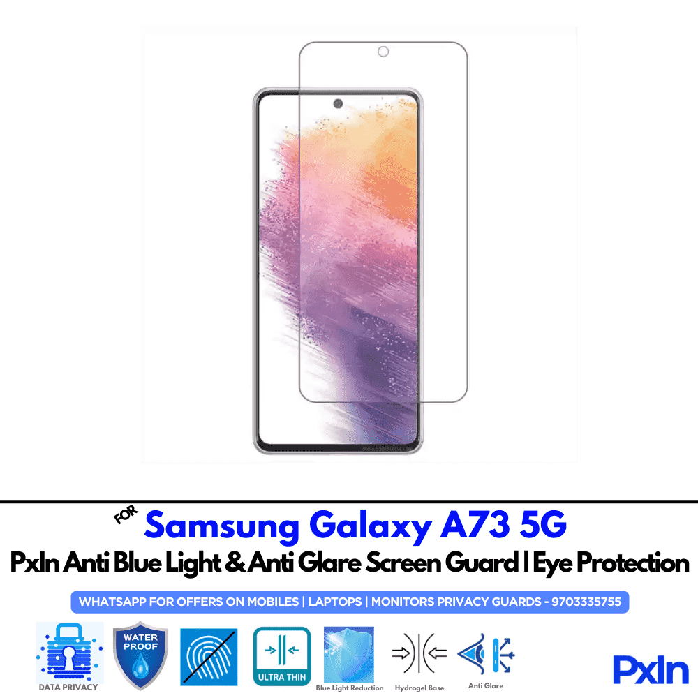 Samsung Galaxy A73 5G Mobile Anti Bluelight Screen Guard