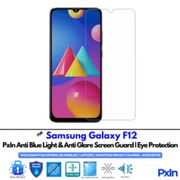 Samsung Galaxy F12 Mobile Anti Bluelight Screen Guard