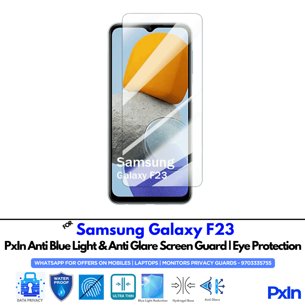 Samsung Galaxy F23 Mobile Anti Bluelight Screen Guard