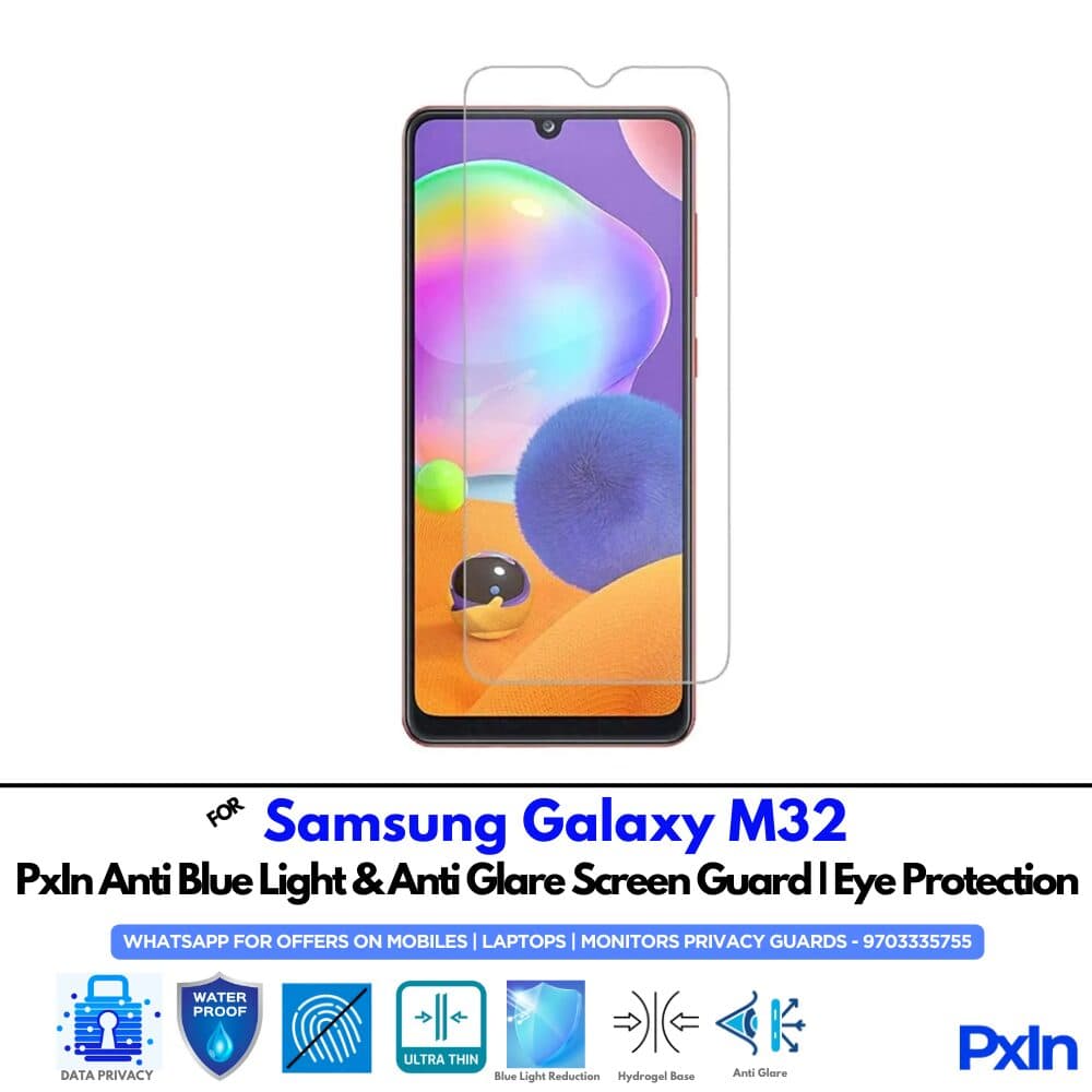 Samsung Galaxy M32 Mobile Anti Bluelight Screen Guard
