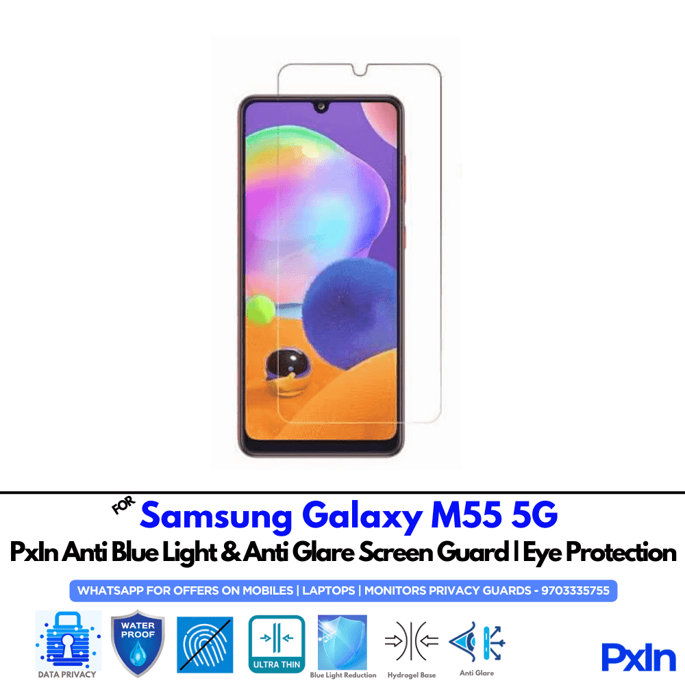 Samsung Galaxy M55 5G Mobile Anti Bluelight Screen Guard