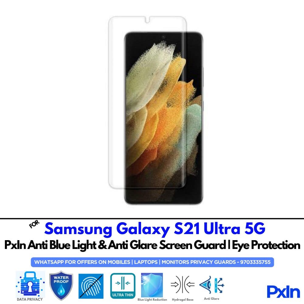 Samsung Galaxy S21 Ultra 5G Mobile Anti Bluelight Screen Guard