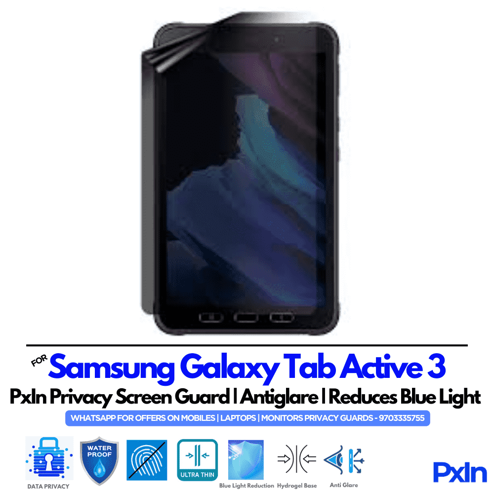 Samsung Galaxy Tab Active 3 Privacy Screen Guard