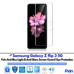 Samsung Galaxy Z flip 3 5G Mobile Anti Bluelight Screen Guard