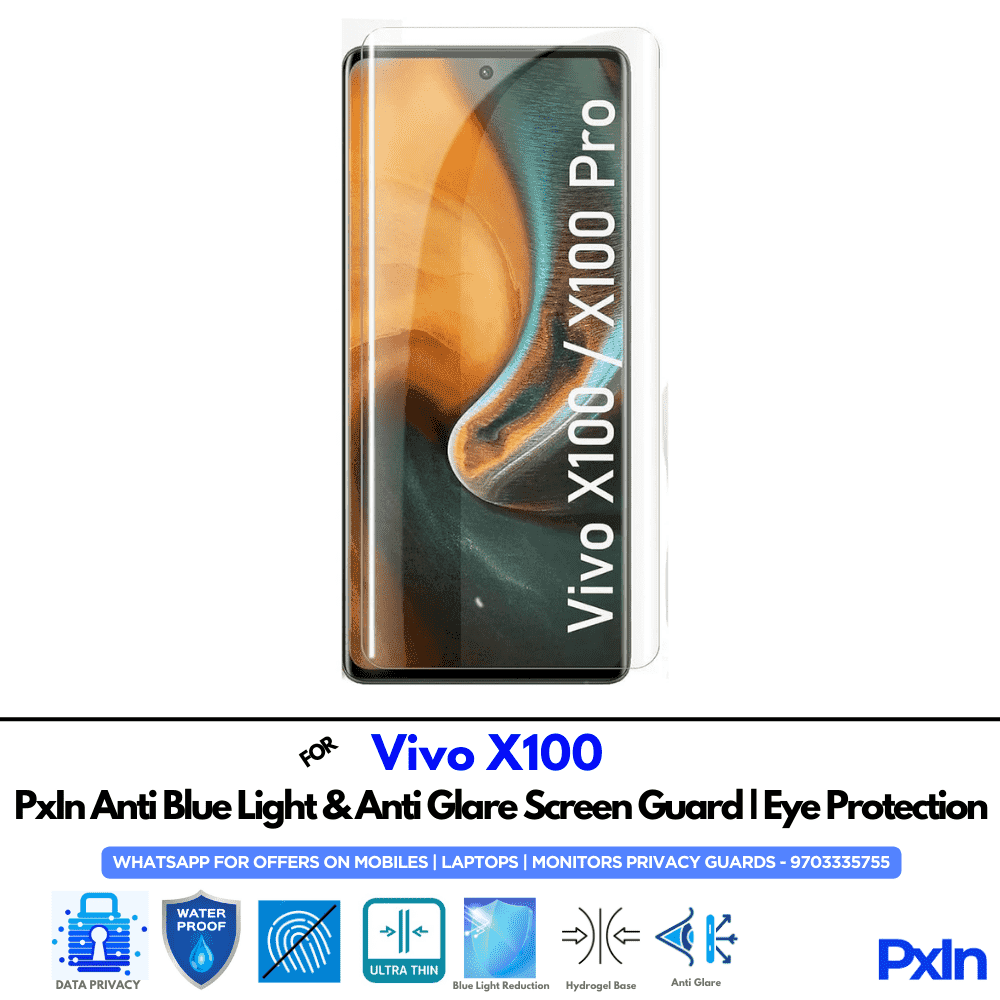Vivo X100 Mobile Anti Bluelight Screen Guard