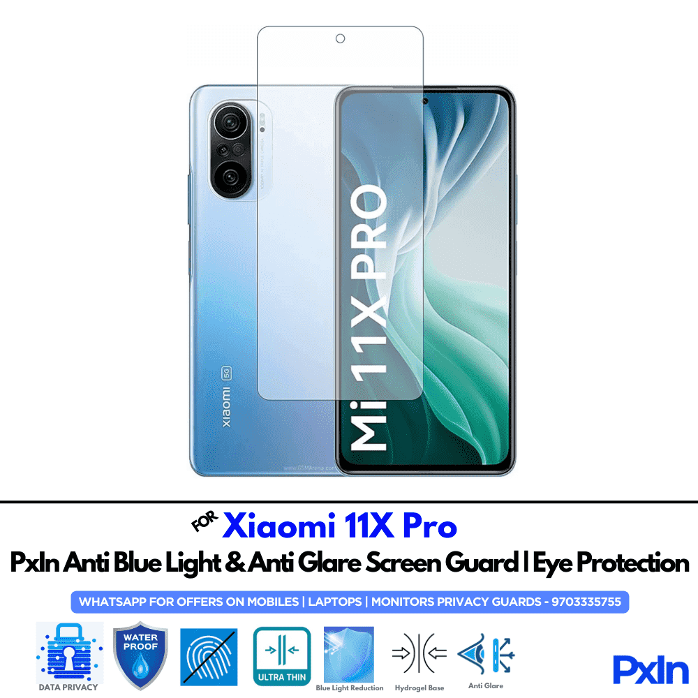 Xiaomi 11X Pro Mobile Anti Bluelight Screen Guard