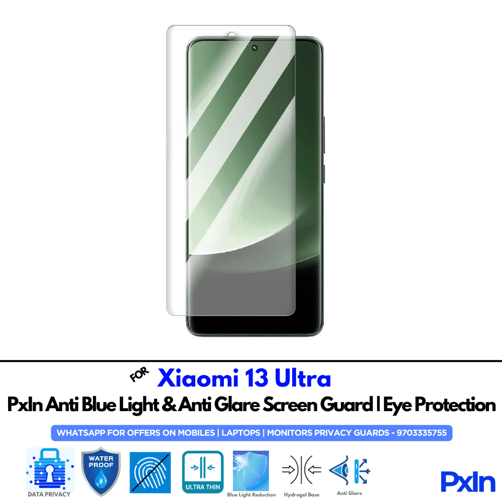 Xiaomi 13 Ultra Mobile Anti Bluelight Screen Guard