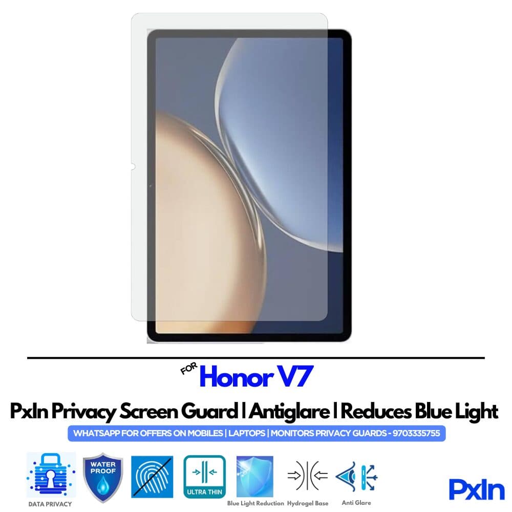 Honor V7 Tab Privacy Screen