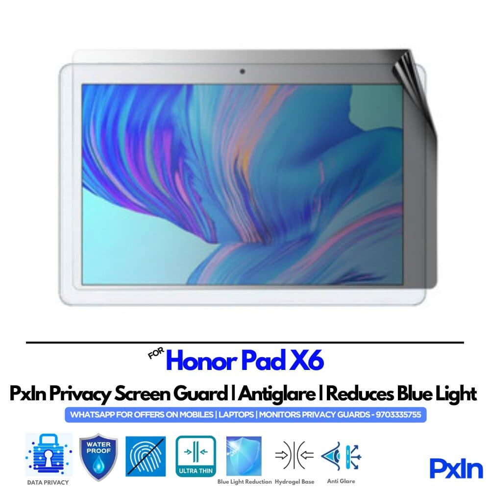 Honor Pad X6 Privacy Screen