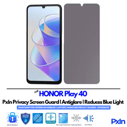 HONOR Play 40 Mobile Privacy Screen