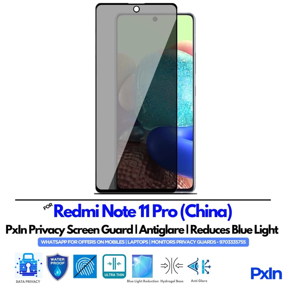 Redmi Note 11 Pro (China) Mobile Privacy Screen