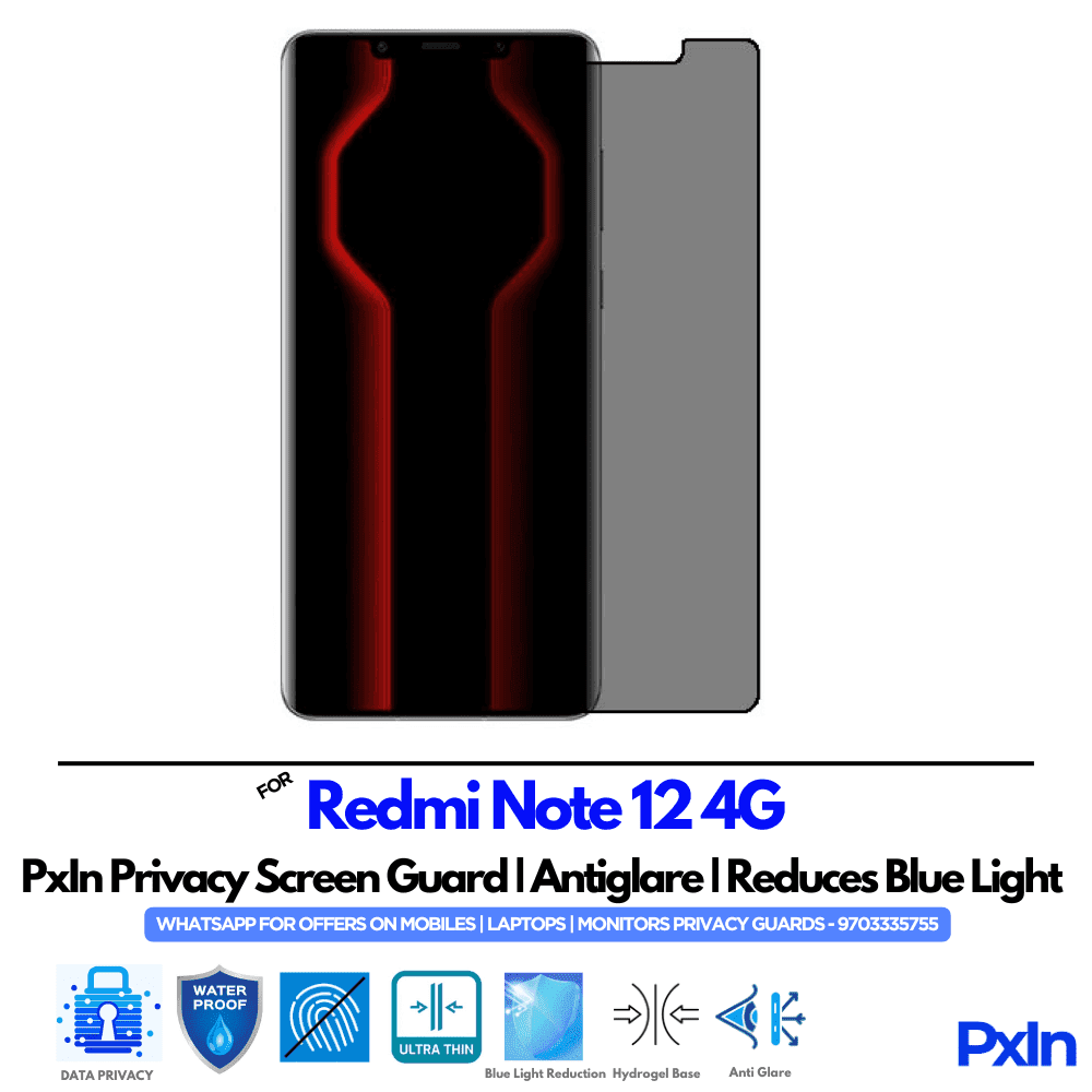 Redmi Note 12 4G Mobile Privacy Screen