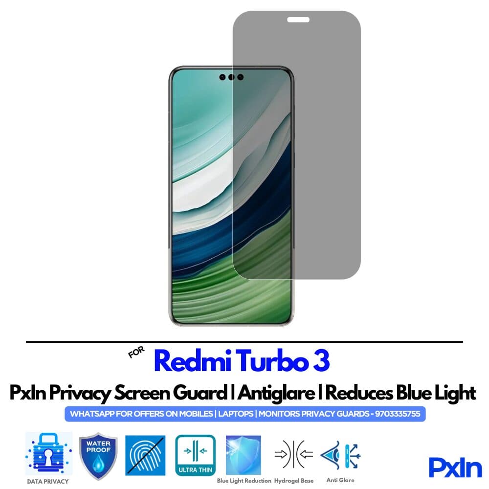 Redmi Turbo 3 Mobile Privacy Screen