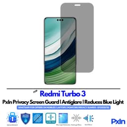 Redmi Turbo 3 Mobile Privacy Screen