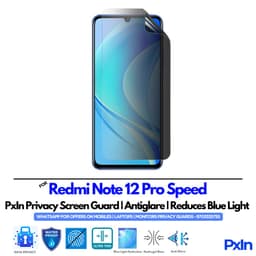 Redmi Note 12 Pro Speed Mobile Privacy Screen