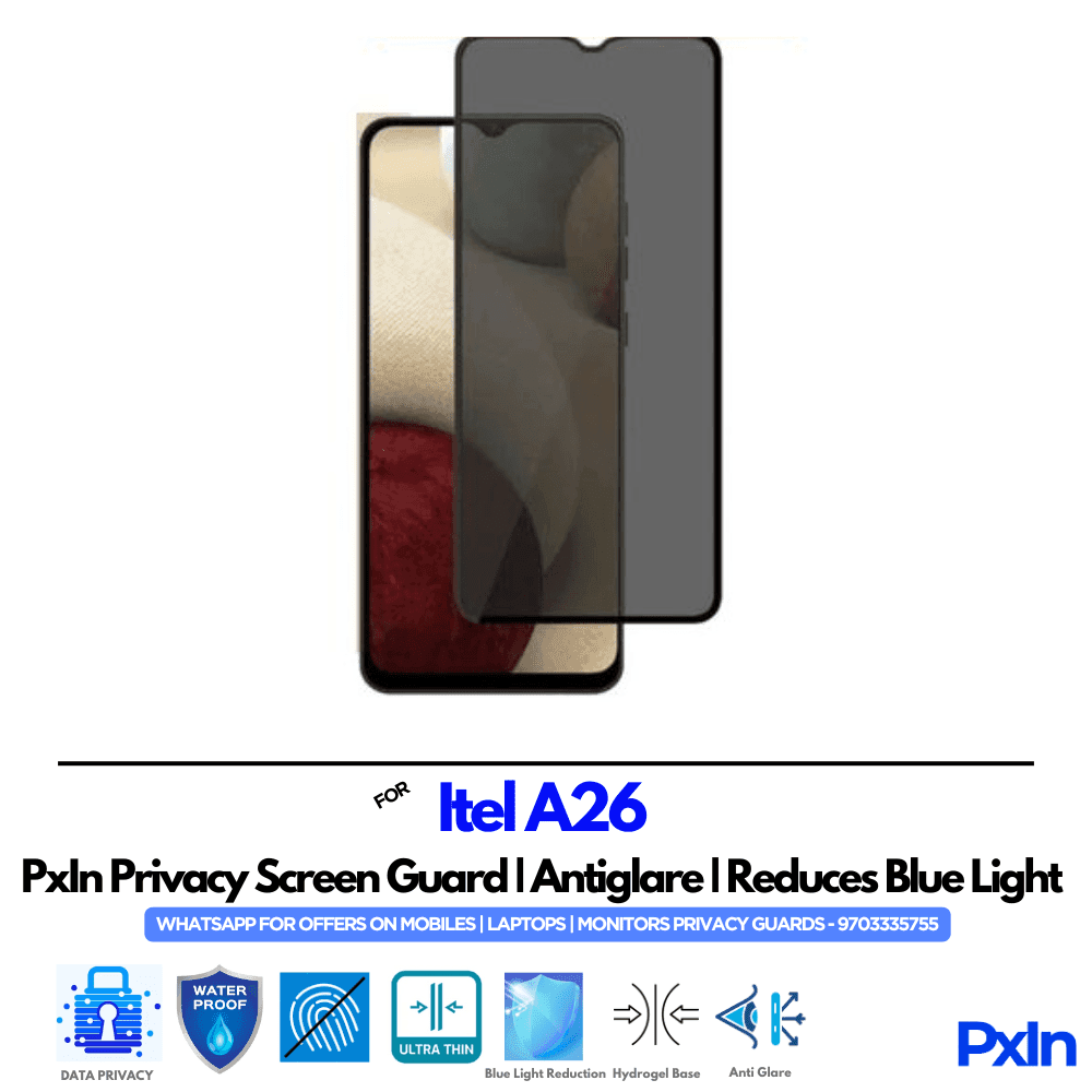 Itel A26 Mobile Privacy Screen