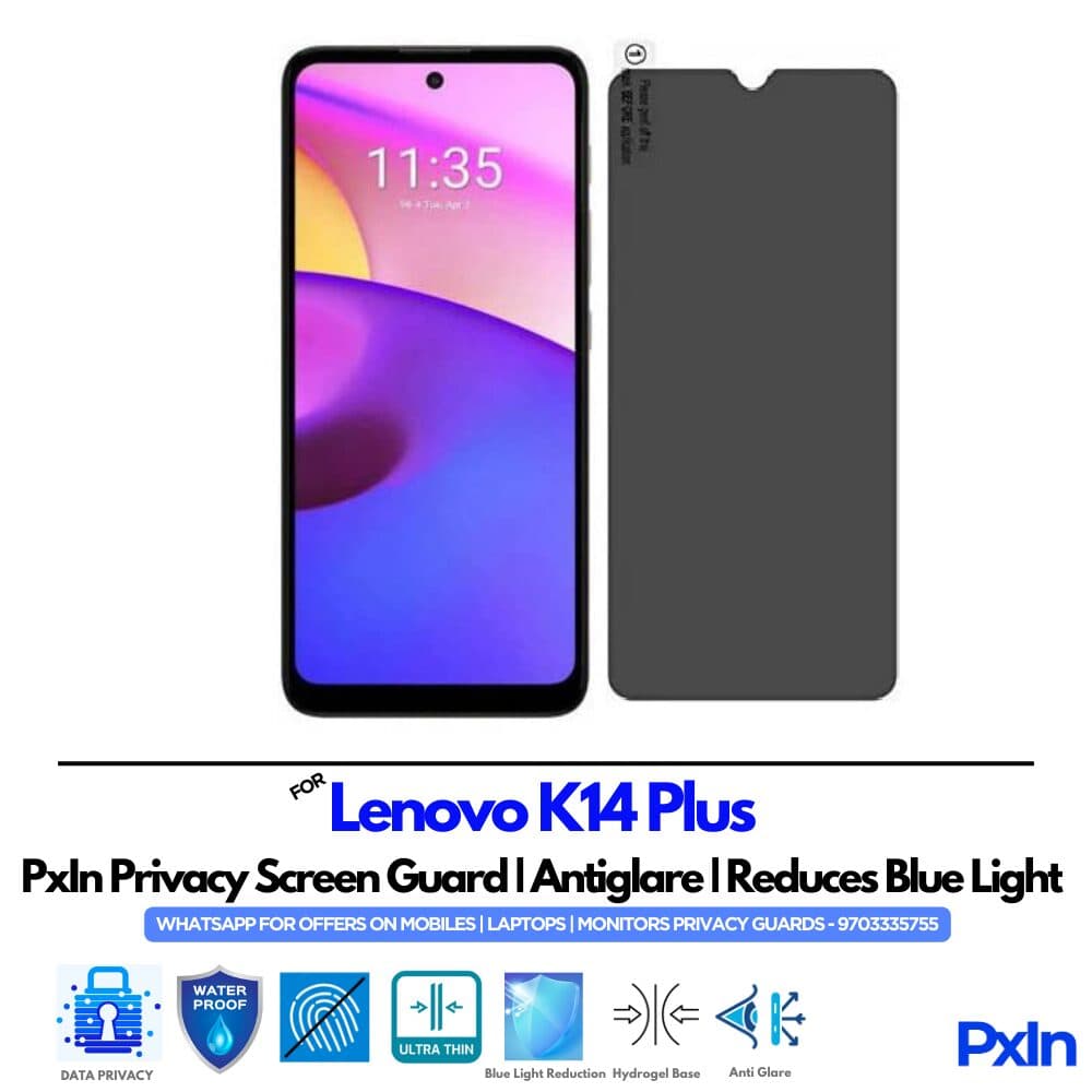 Lenovo K14 Plus Mobile Privacy Screen