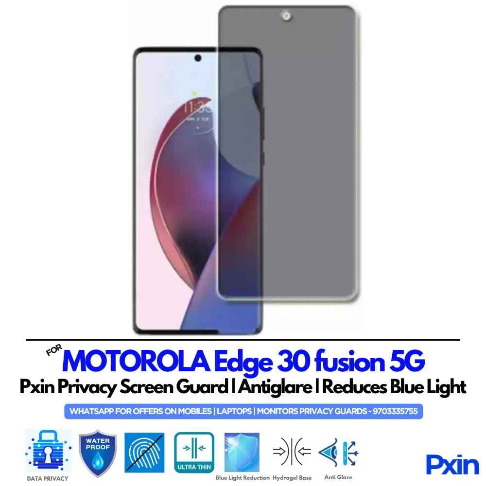 MOTOROLA Edge 30 fusion 5G Mobile Privacy Screen Guard