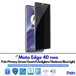 Moto Edge 40 neo Mobile Privacy Screen Guard