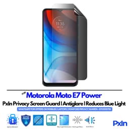 MOTOROLA Moto E7 Power Mobile Privacy Screen