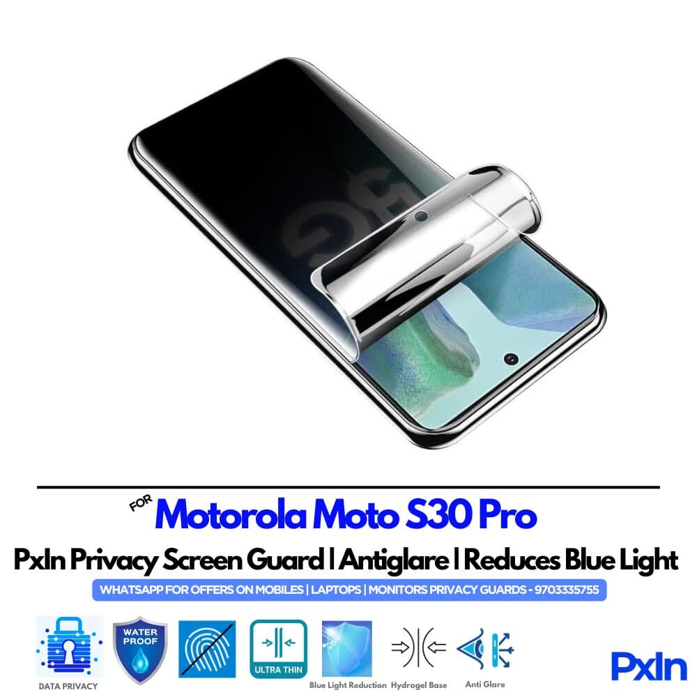 MOTOROLA Moto S30 Pro Mobile Privacy Screen