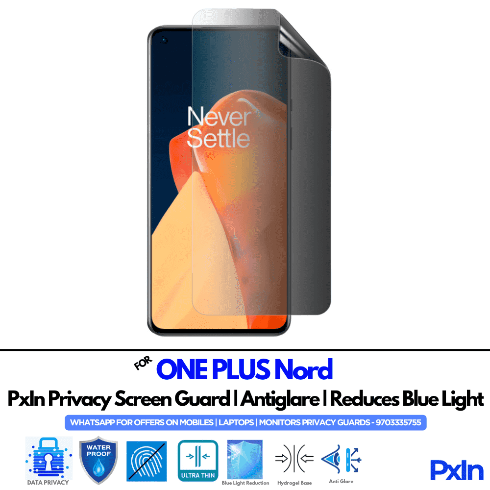 ONE PLUS Nord Mobile Privacy Screen