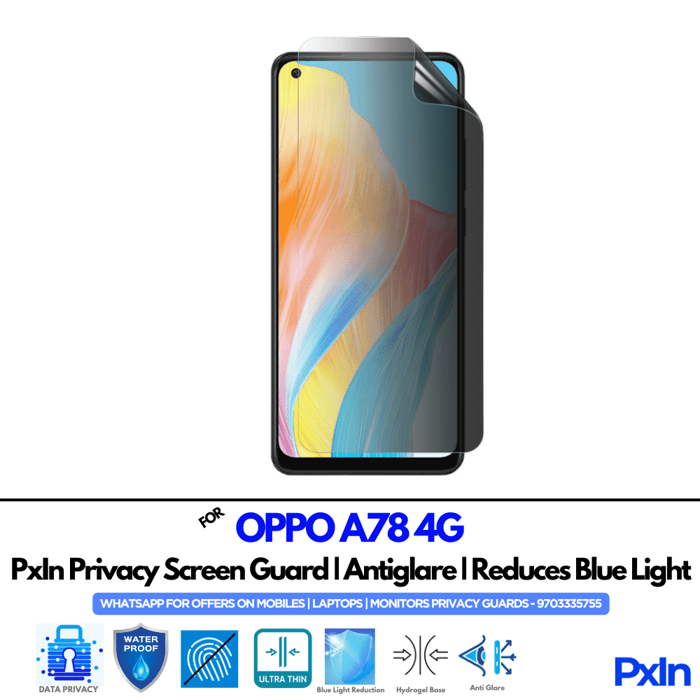OPPO A78 4G Mobile Privacy Screen