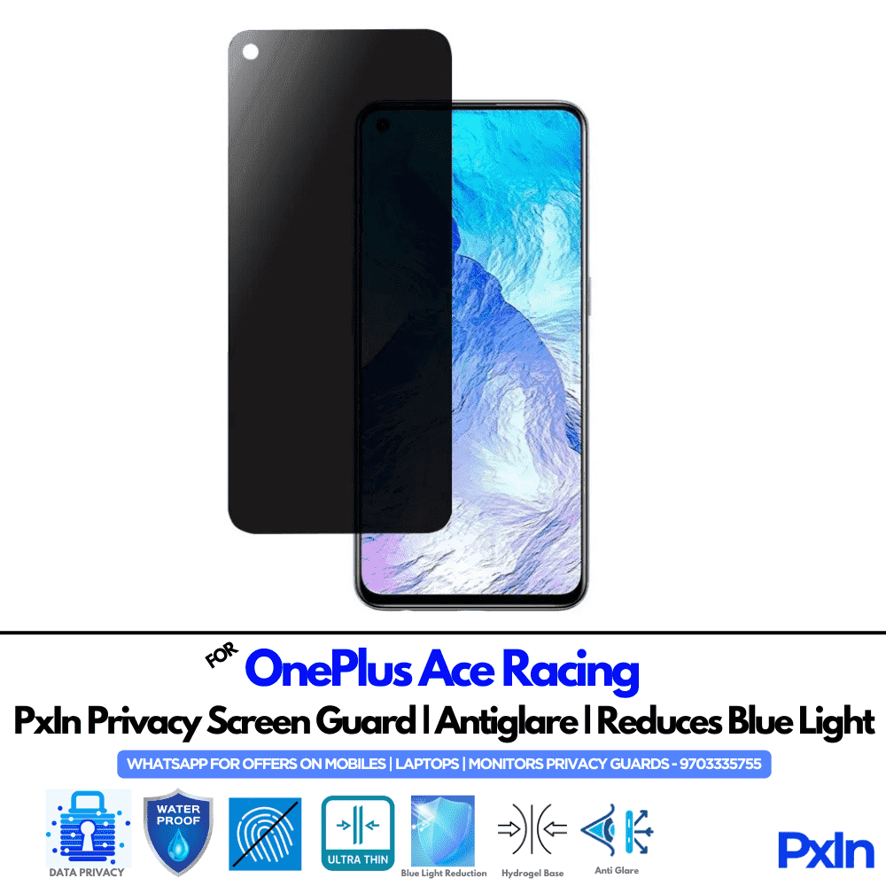 OnePlus Ace Racing Mobile Privacy Screen