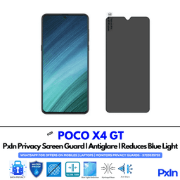 POCO X4 GT Mobile Privacy Screen Guard