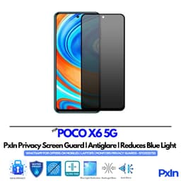 POCO X6 5G Mobile Privacy Screen