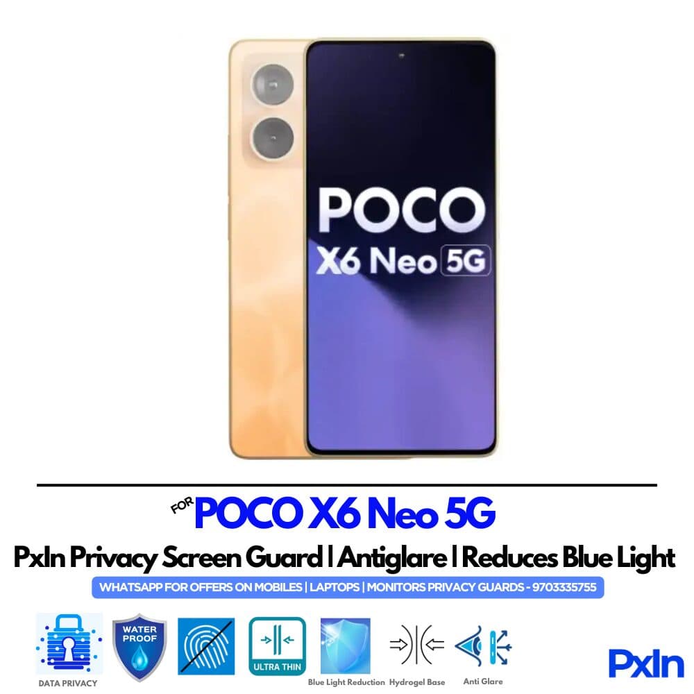 POCO Poco X6 Neo 5G Mobile Privacy Screen