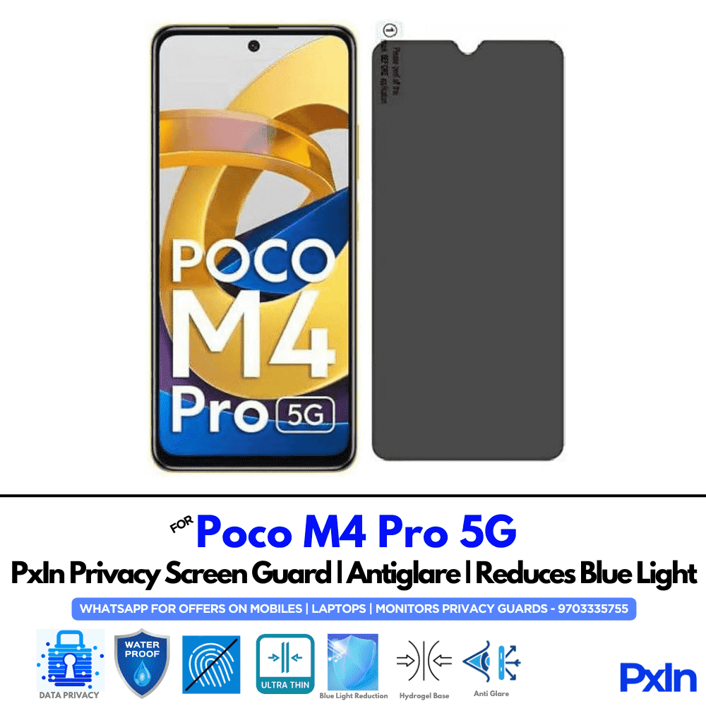 Poco M4 Pro 5G Mobile Privacy Screen Guard