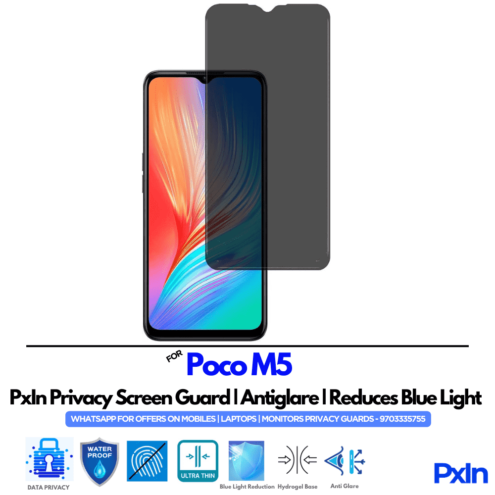 POCO M5 Mobile Privacy Screen