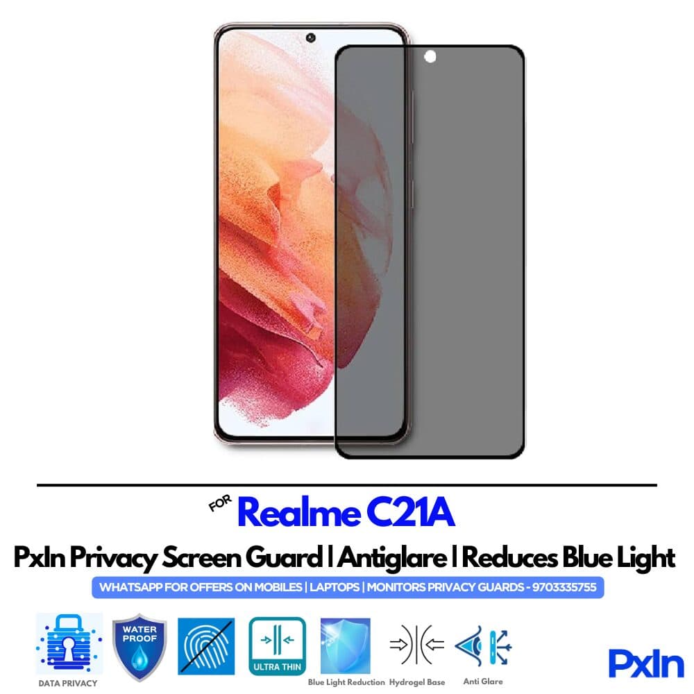Realme C21A Mobile Privacy Screen