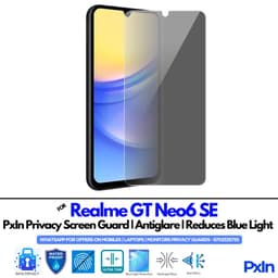 Realme GT Neo6 SE Mobile Privacy Screen