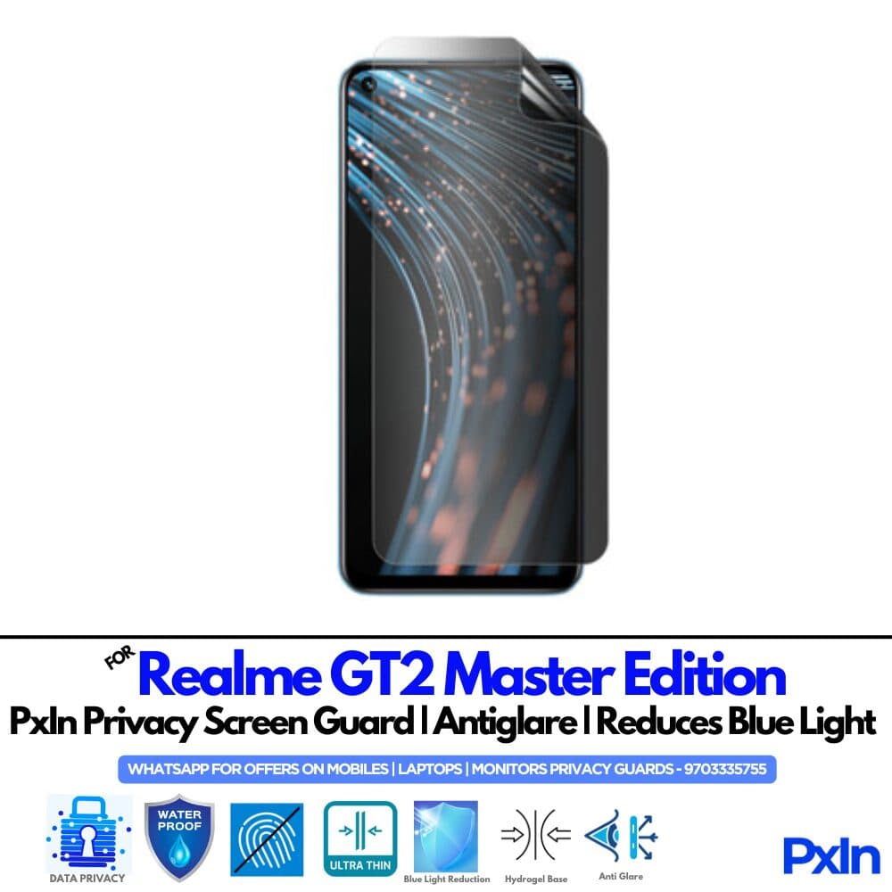 Realme GT2 Master Edition Mobile Privacy Screen