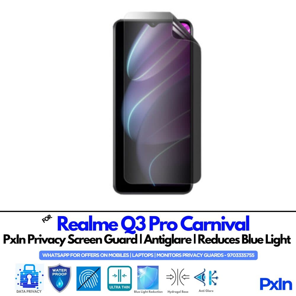 Realme Q3 Pro Carnival Mobile Privacy Screen