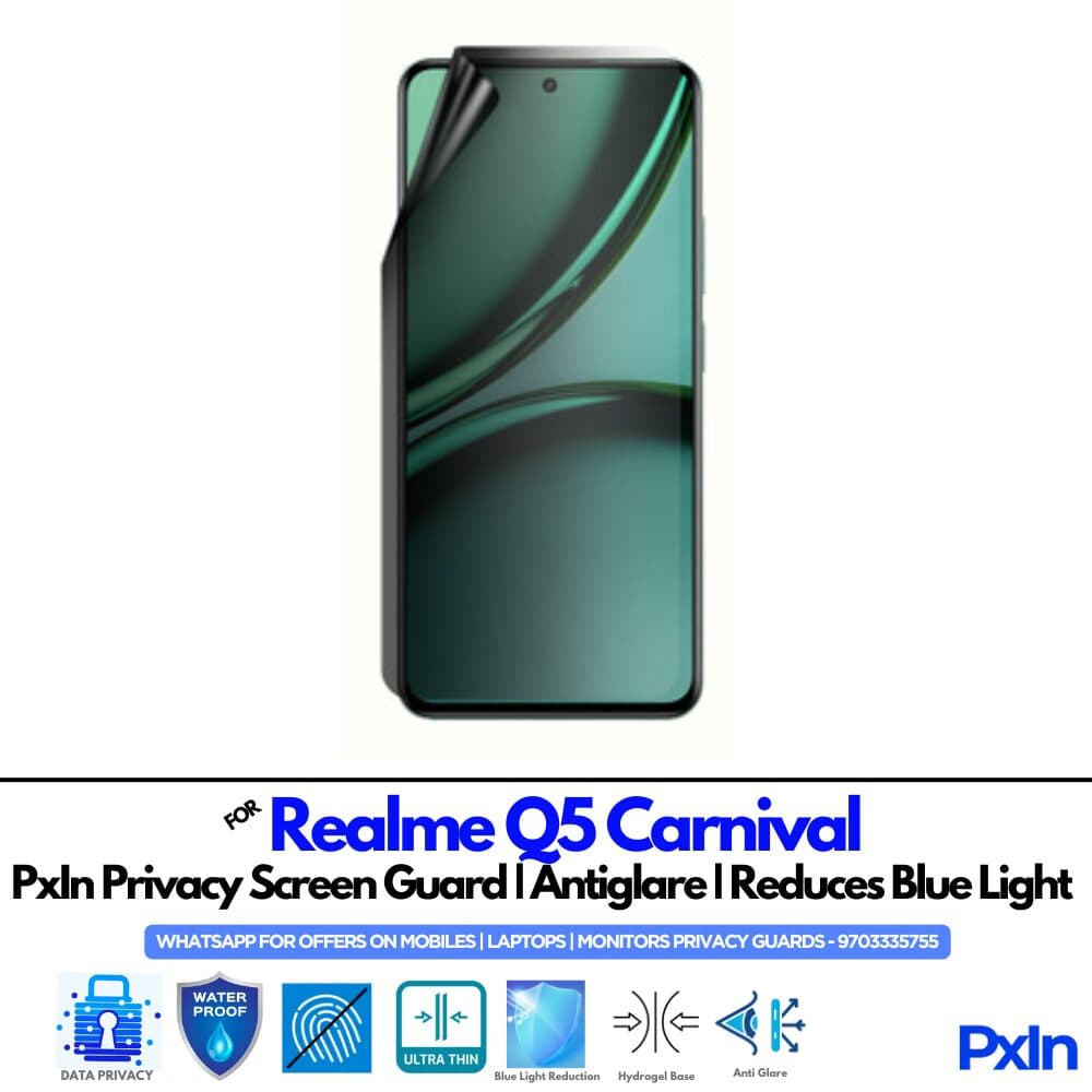 Realme Q5 Carnival Mobile Privacy Screen