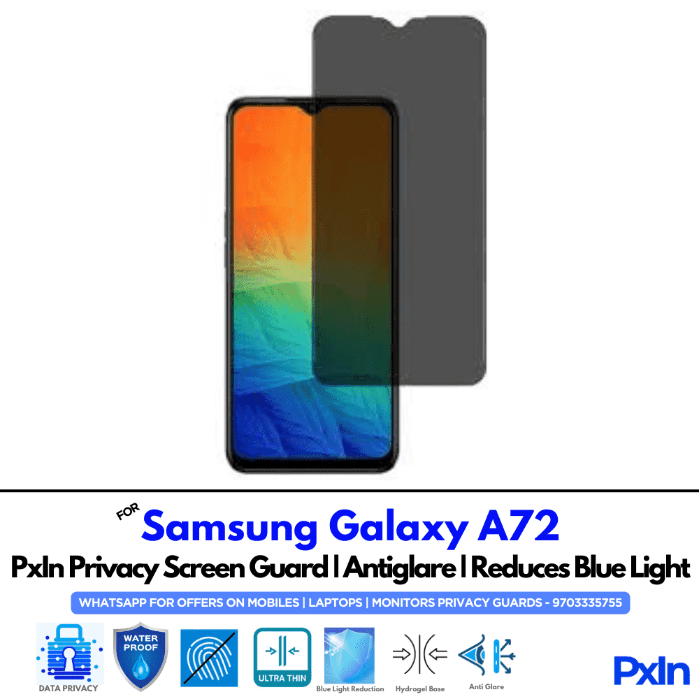 Samsung Galaxy A72 Mobile Privacy Screen Guard