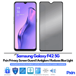 Samsung Galaxy F42 5G Mobile Privacy Screen Guard