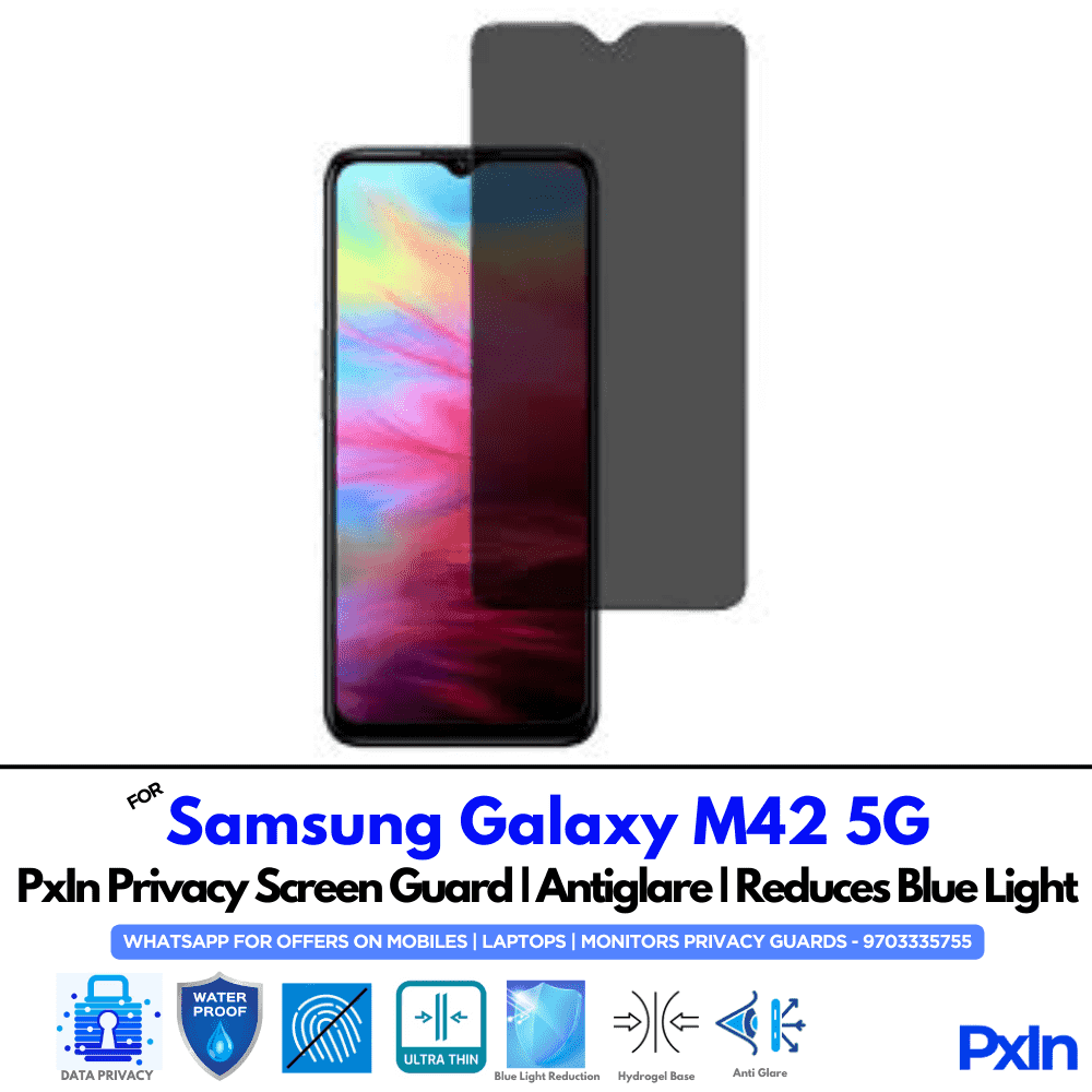 Samsung Galaxy M42 5G Mobile Privacy Screen Guard